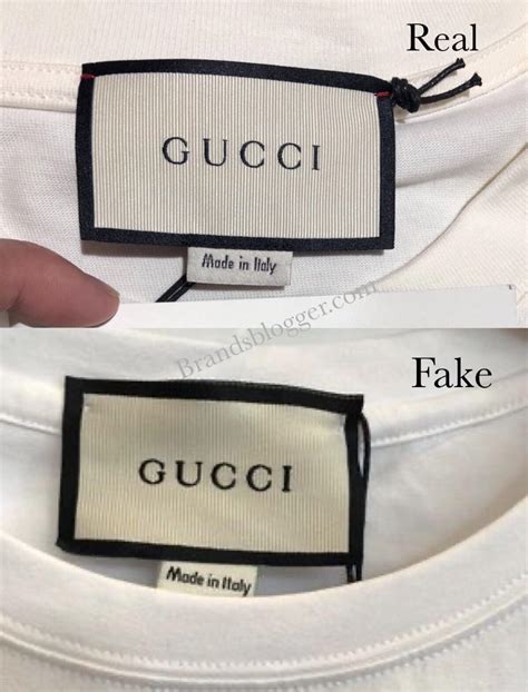 fake gucci shirts|how to check gucci t shirt.